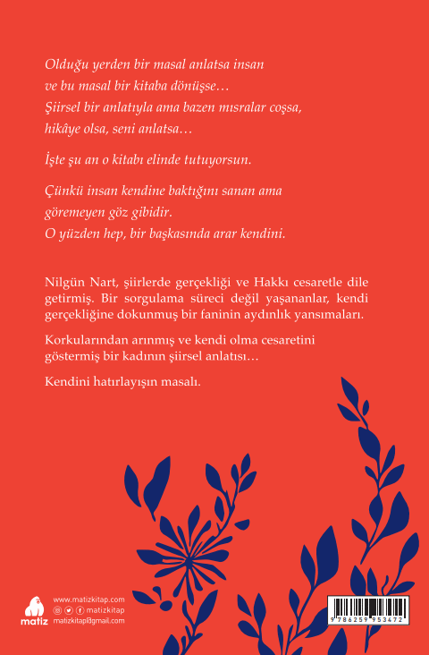 aşkınlık Arka Kapak